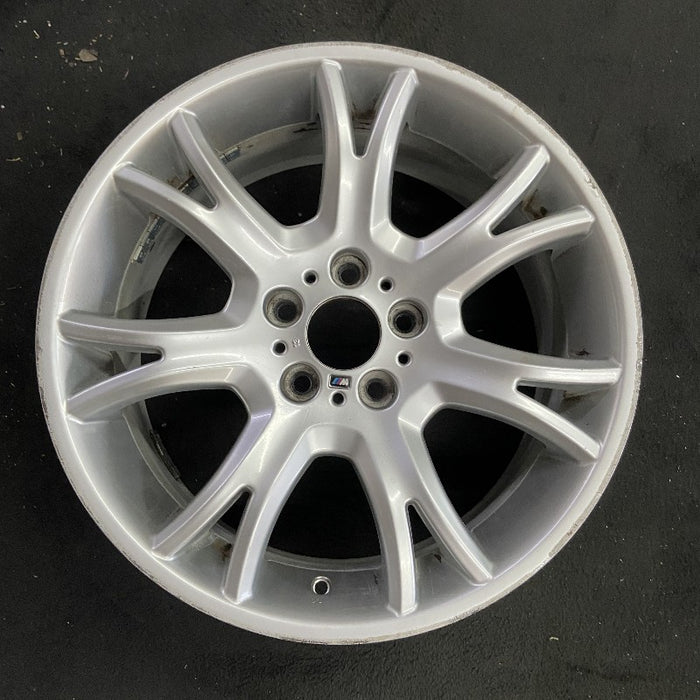 19" BMW X3 04-10 19x9 alloy rear 7 Y spoke design silver Original OEM Wheel Rim
