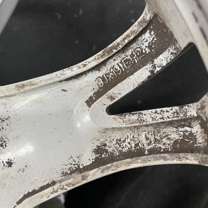 19" BMW X3 04-10 19x9 alloy rear 7 Y spoke design silver Original OEM Wheel Rim