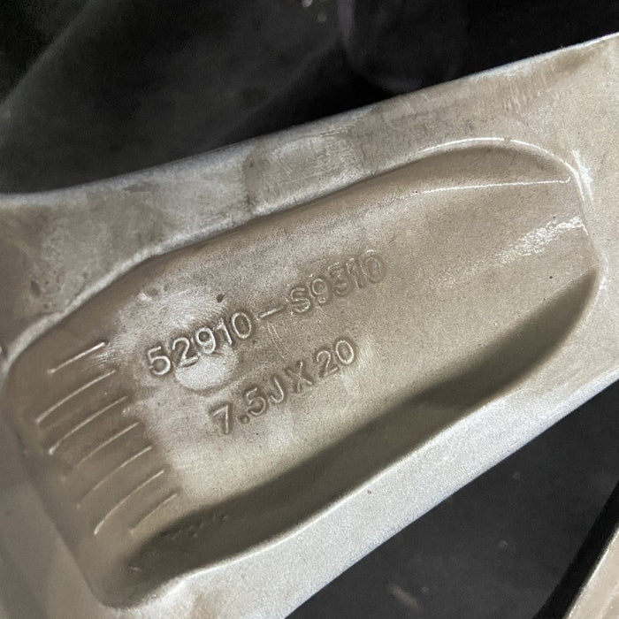 20" TELLURIDE 20-22 20x7.5 alloy 10 spoke machined face Original OEM Wheel Rim