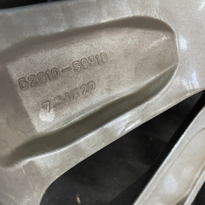 20" TELLURIDE 20-22 20x7.5 alloy 10 spoke machined face Original OEM Wheel Rim