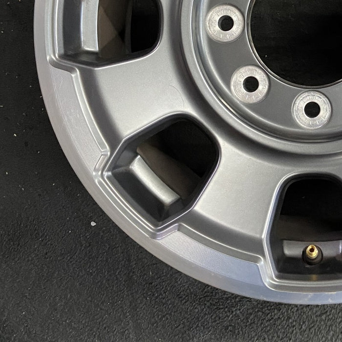 18" FORD F250SD PICKUP 23 18x8 aluminum 8 spoke single spoke dark gray Original OEM Wheel Rim