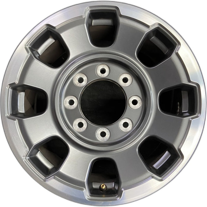 18" FORD F250SD PICKUP 23 18x8 aluminum 8 spoke single spoke dark gray Original OEM Wheel Rim
