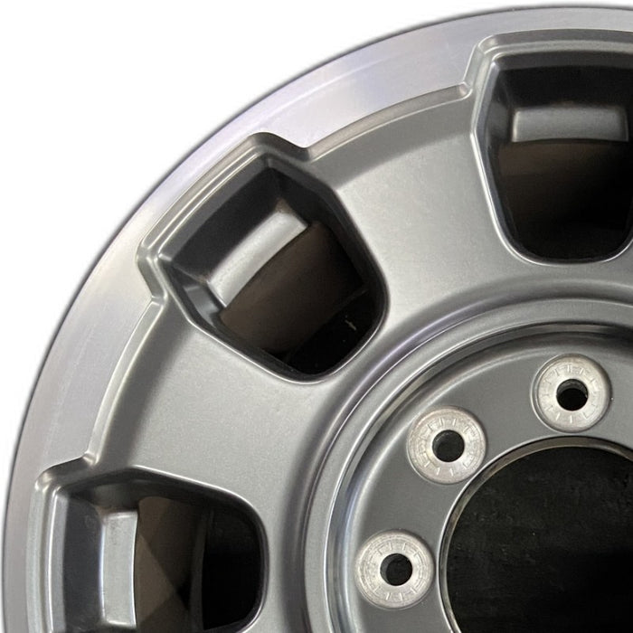 18" FORD F250SD PICKUP 23 18x8 aluminum 8 spoke single spoke dark gray Original OEM Wheel Rim