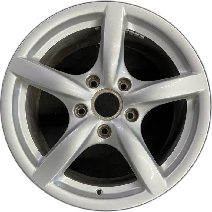 17" PORSCHE CAYMAN 09-12 17x8.5 Original OEM Wheel Rim - Front View