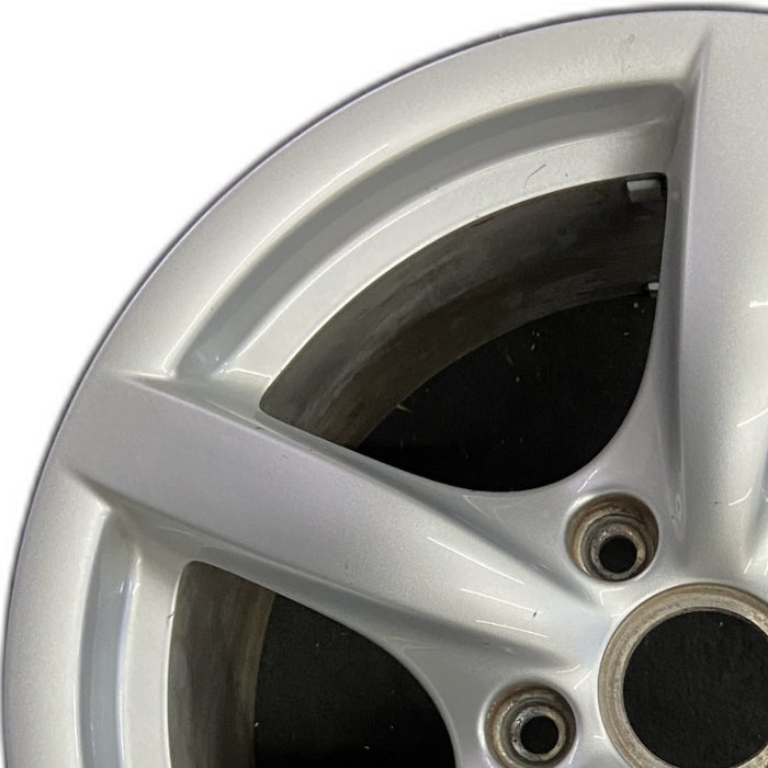 17" PORSCHE CAYMAN 09-12 17x8.5 Original OEM Wheel Rim - Angle View