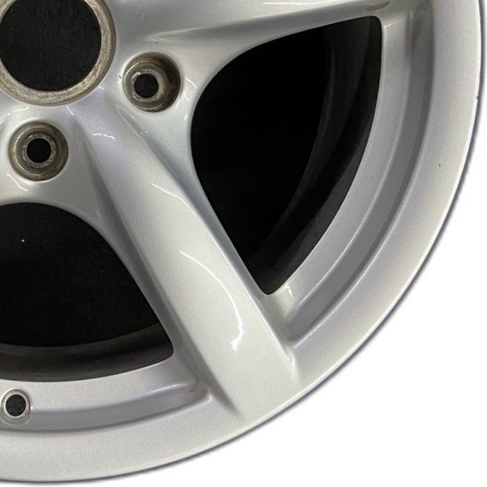 17" PORSCHE CAYMAN 09-12 17x8.5 Original OEM Wheel Rim - Close-Up Detail