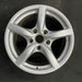 17" PORSCHE CAYMAN 09-12 17x8.5 Original OEM Wheel Rim - Front View