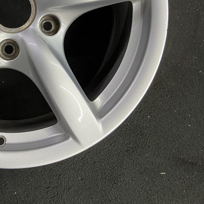 17" PORSCHE CAYMAN 09-12 17x8.5 Original OEM Wheel Rim - Back View