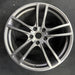 21" PORSCHE CAYENNE 19-22 21x11 5 double spoke platinum Original OEM Wheel Rim - Additional View