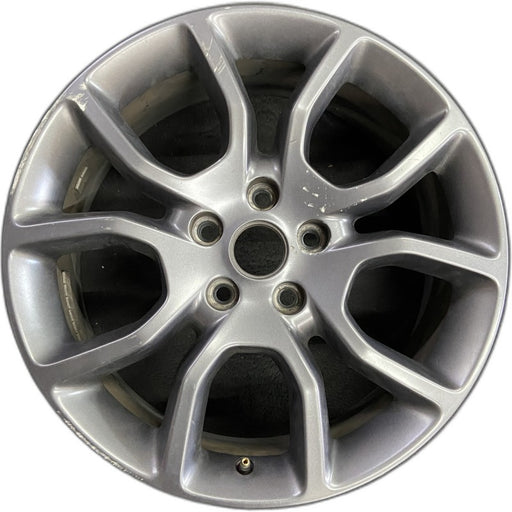 20" DURANGO 16 20x8 5 spoke U spoke gray granite crystal Original OEM Wheel Rim - Front View