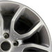 20" DURANGO 16 20x8 5 spoke U spoke gray granite crystal Original OEM Wheel Rim - Side Profile