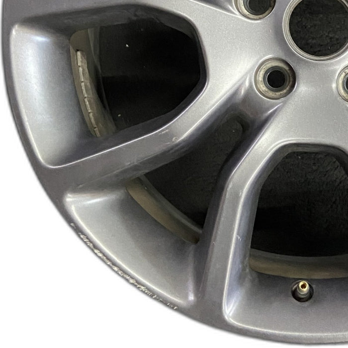 20" DURANGO 16 20x8 5 spoke U spoke gray granite crystal Original OEM Wheel Rim - Back View