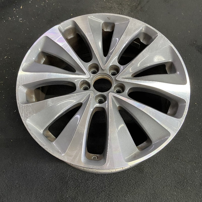 19" MDX 14-16 19x8 alloy 10 spoke w/o chrome Original OEM Wheel Rim