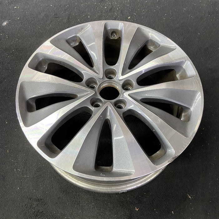 19" MDX 14-16 19x8 alloy 10 spoke w/o chrome Original OEM Wheel Rim