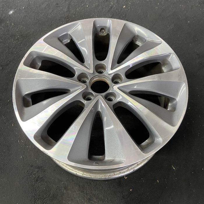 19" MDX 14-16 19x8 alloy 10 spoke w/o chrome Original OEM Wheel Rim