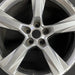 20" CAMARO 16-17 20x9.5 5 solid spoke silver Original OEM Wheel Rim - Angle View