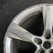 20" CAMARO 16-17 20x9.5 5 solid spoke silver Original OEM Wheel Rim - Side Profile