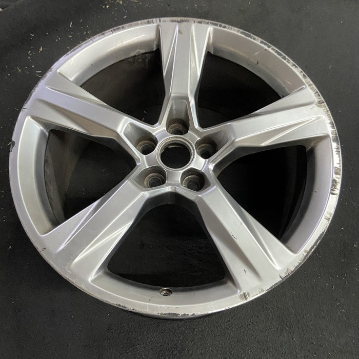 20" CAMARO 16-17 20x9.5 5 solid spoke silver Original OEM Wheel Rim - View 7