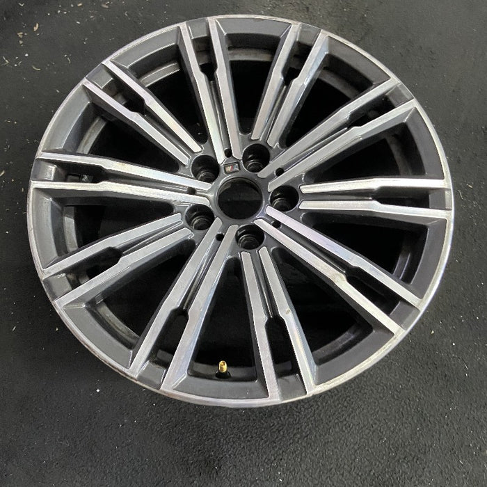 18" BMW 330i 19 Sedan 18x7.5 10 double spoke w/o flared spoke Original OEM Wheel Rim