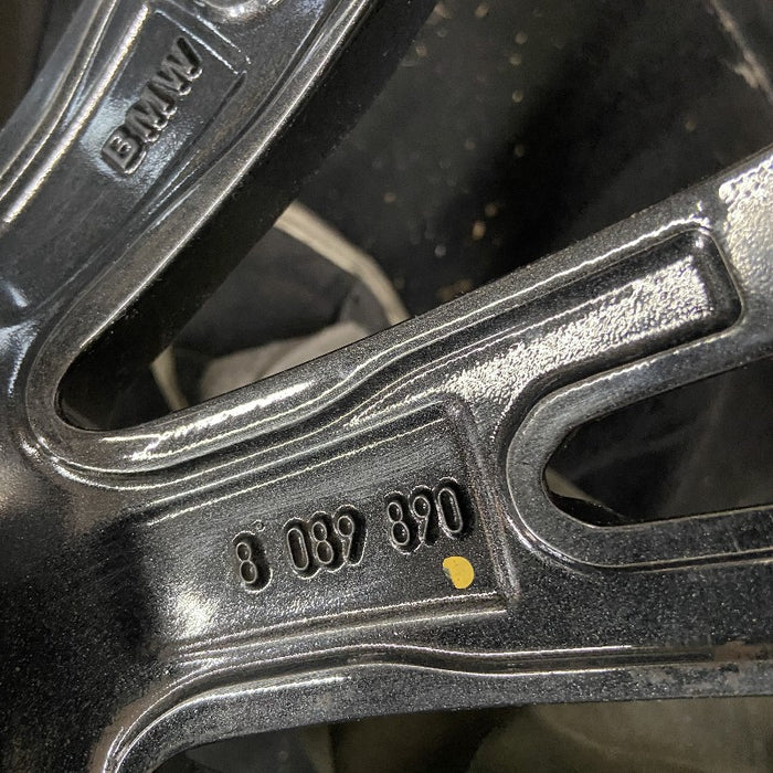 18" BMW 330i 19 Sedan 18x7.5 10 double spoke w/o flared spoke Original OEM Wheel Rim