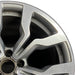 19" AUDI R8 10 19x11 rear silver finish Original OEM Wheel Rim - Side Profile