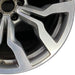 19" AUDI R8 10 19x11 rear silver finish Original OEM Wheel Rim - Close-Up Detail