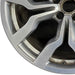 19" AUDI R8 10 19x11 rear silver finish Original OEM Wheel Rim - Back View