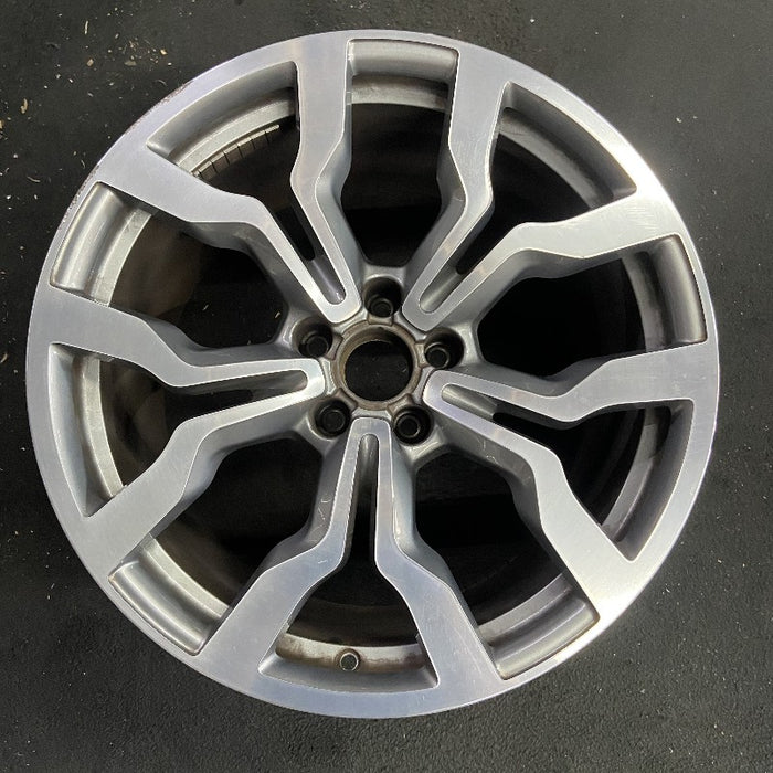 19" AUDI R8 10 19x11 rear silver finish Original OEM Wheel Rim - Additional View