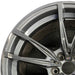 18" BMW M3 21-24 18x9.5 5 V spoke Original OEM Wheel Rim - Angle View
