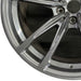 19" BMW M3 21-24 19x10.5 5 V spoke Original OEM Wheel Rim - Back View