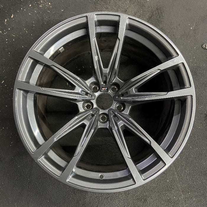 19" BMW M3 21-24 19x10.5 5 V spoke Original OEM Wheel Rim - Additional View