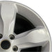 20" GRAND CHEROKEE 11 s 20x8 5 spoke Original OEM Wheel Rim - Side Profile