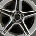 19" MERCEDES GLC-CLASS 20-21 253 Type GLC350e 19x8 5 spoke double spoke gray - Angle View
