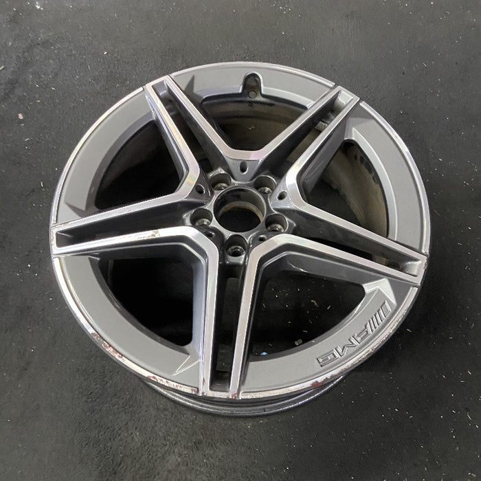19" MERCEDES GLC-CLASS 20-21 253 Type GLC350e 19x8 5 spoke double spoke gray - View 8