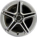 19" MERCEDES GLC-CLASS 20-21 253 Type GLC350e 19x8 5 spoke double spoke gray - Front View
