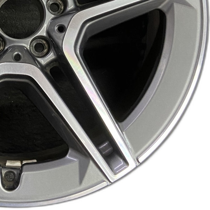 19" MERCEDES GLC-CLASS 20-21 253 Type GLC350e 19x8 5 spoke double spoke gray - Close-Up Detail