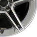 19" MERCEDES GLC-CLASS 20-21 253 Type GLC350e 19x8 5 spoke double spoke gray - Close-Up Detail