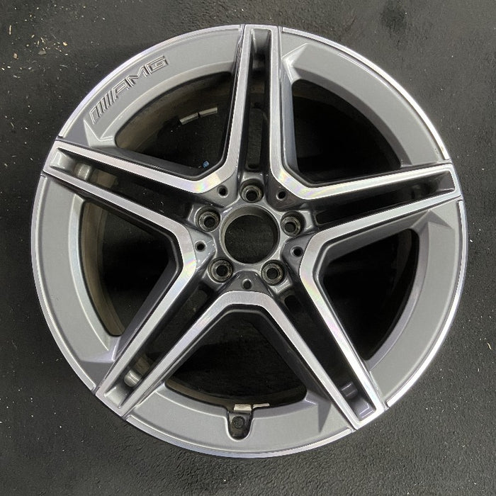 19" MERCEDES GLC-CLASS 20-21 253 Type GLC350e 19x8 5 spoke double spoke gray - Additional View