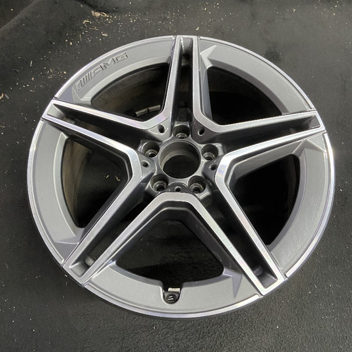19" MERCEDES GLC-CLASS 20-21 253 Type GLC350e 19x8 5 spoke double spoke gray - View 7