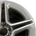 19" MERCEDES GLC-CLASS 20-21 253 Type GLC350e 19x8 5 spoke double spoke gray - Side Profile