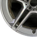 19" MERCEDES GLC-CLASS 20-21 253 Type GLC350e 19x8 5 spoke double spoke gray - Back View