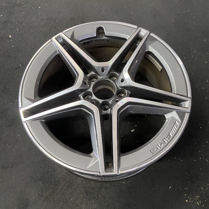 19" MERCEDES GLC-CLASS 20-21 253 Type GLC350e 19x8 5 spoke double spoke gray - View 8