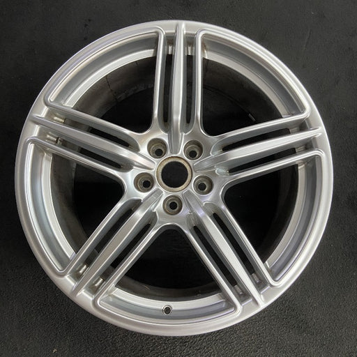 19" PORSCHE MACAN 15-18 19x9 5 triple spoke Original OEM Wheel Rim - Front View