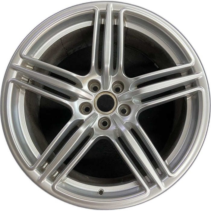 19" PORSCHE MACAN 15-18 19x9 5 triple spoke Original OEM Wheel Rim - Front View