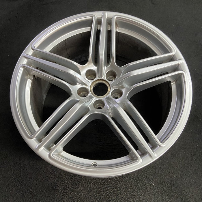 19" PORSCHE MACAN 15-18 19x9 5 triple spoke Original OEM Wheel Rim - View 7