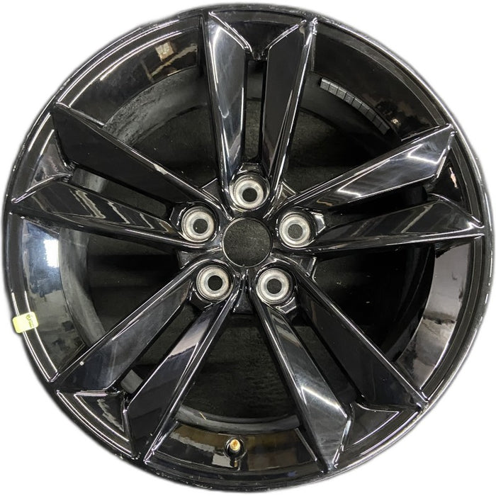 18" MUSTANG 24 18x8.5 5 split spoke Original OEM Wheel Rim - Front View