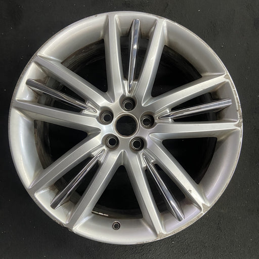 20" XK 09 , 20x8.5, 5 tri-spoke , dark gray Original OEM Wheel Rim - Additional View