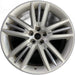 20" XK 09 , 20x9.5, 5 tri-spoke , silver Original OEM Wheel Rim - Front View