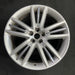 20" XK 09 , 20x9.5, 5 tri-spoke , silver Original OEM Wheel Rim - Angle View