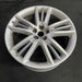 20" XK 09 , 20x9.5, 5 tri-spoke , silver Original OEM Wheel Rim - Side Profile